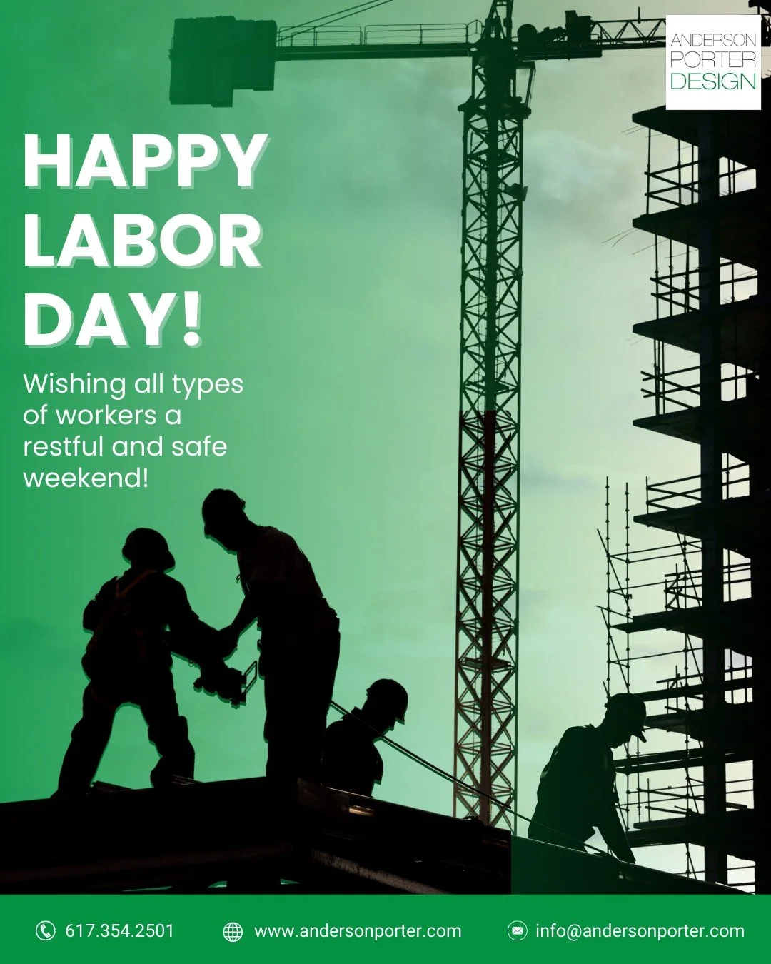 Labor Day reminds us of the power of people working together. Today, we honor the hands, hearts, and minds that shape our future. 🌎✨

#LaborDay #Community #Teamwork #Dedication #Gratitude #StrongerTogether #CelebrateWorkers APDesign