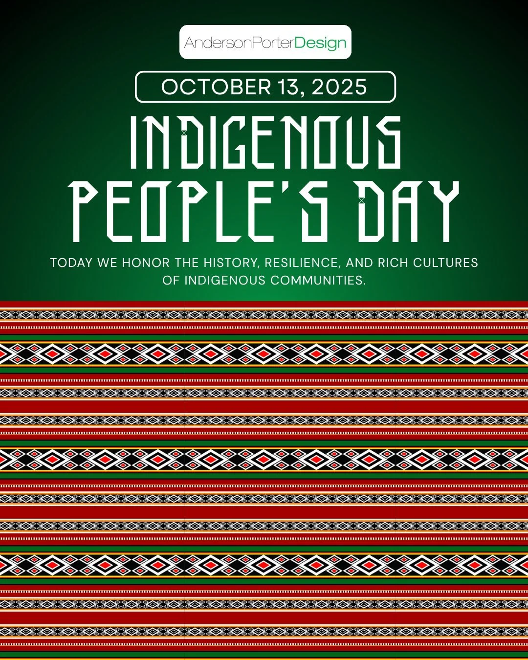 Today we honor Indigenous Peoples Day, recognizing the first caretakers of this land and the deep connection between people, place, and community. 🌿

We take this day to reflect with gratitude and respect. ✨

#IndigenousPeoplesDay #RespectTheLand #D
