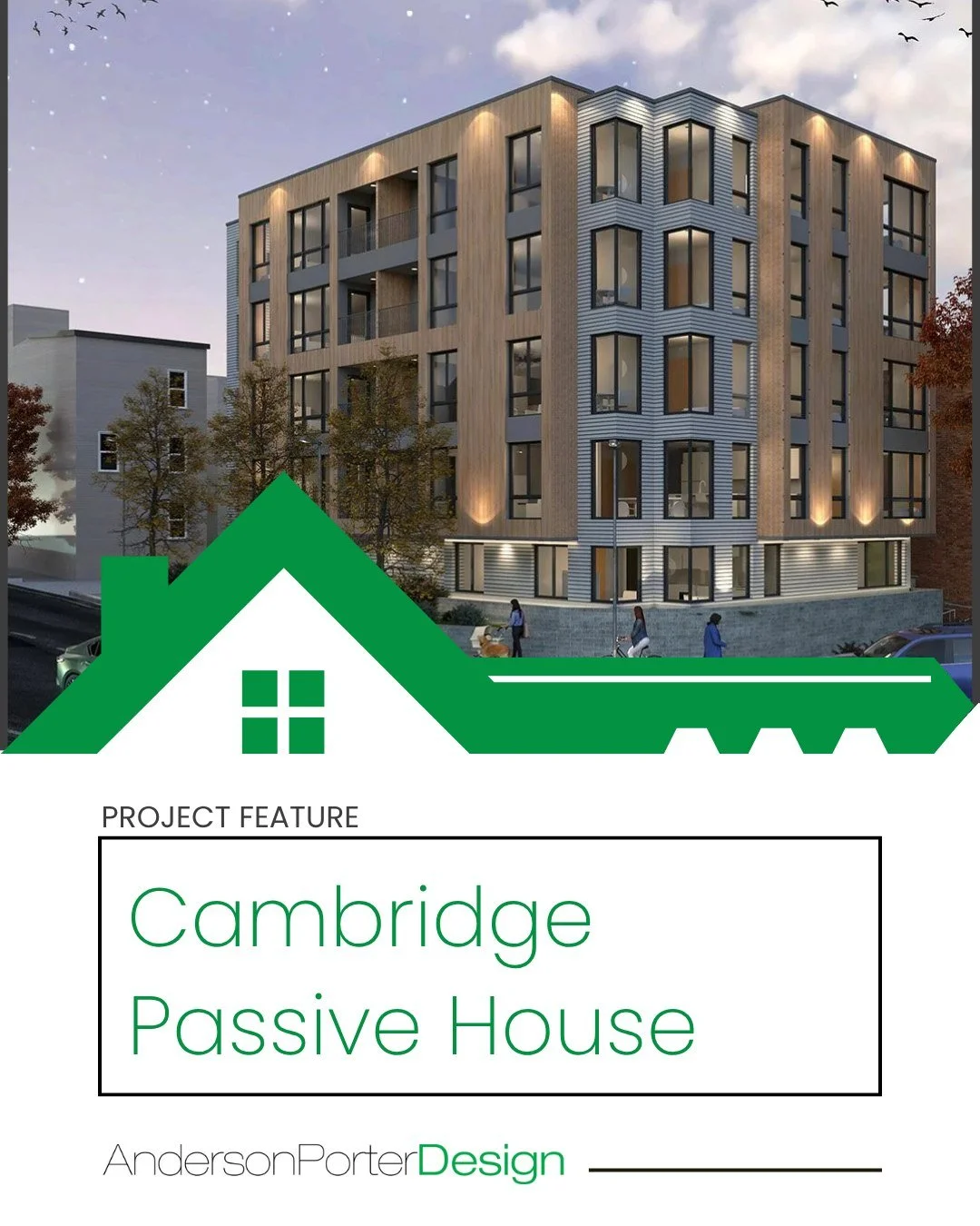 🏡 Project Feature: Cambridge Passive House

This 18-unit, 16,900 sq. ft. multifamily project reflects our commitment to sustainable, inclusive design. Developed through the City of Cambridge&rsquo;s Inclusionary Housing Program, it provides affordab