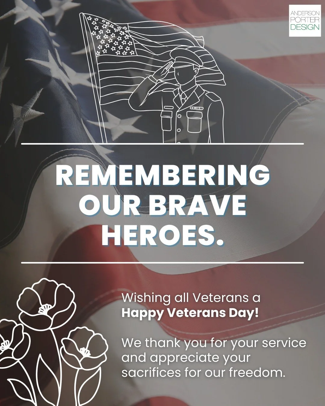 Today we honor the heroes who&rsquo;ve served and sacrificed for our country. 🇺🇸

Your courage and dedication remind us what true service means. Thank you for protecting our freedom. 🙏

#VeteransDay #ThankYouVeterans #HonoringOurHeroes