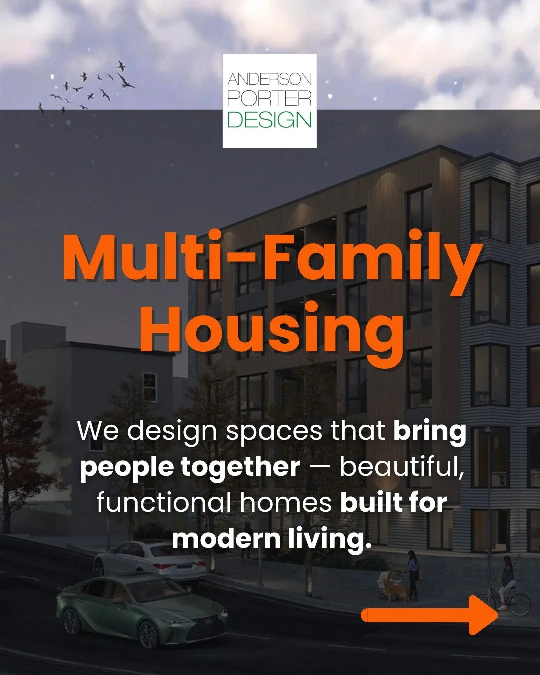 We&rsquo;re proud to unveil our new Multi-Family Housing page&mdash;highlighting how thoughtful architecture enhances livability and community impact. 🏙️

Our approach focuses on creating spaces that support connection, comfort, and long-term value.