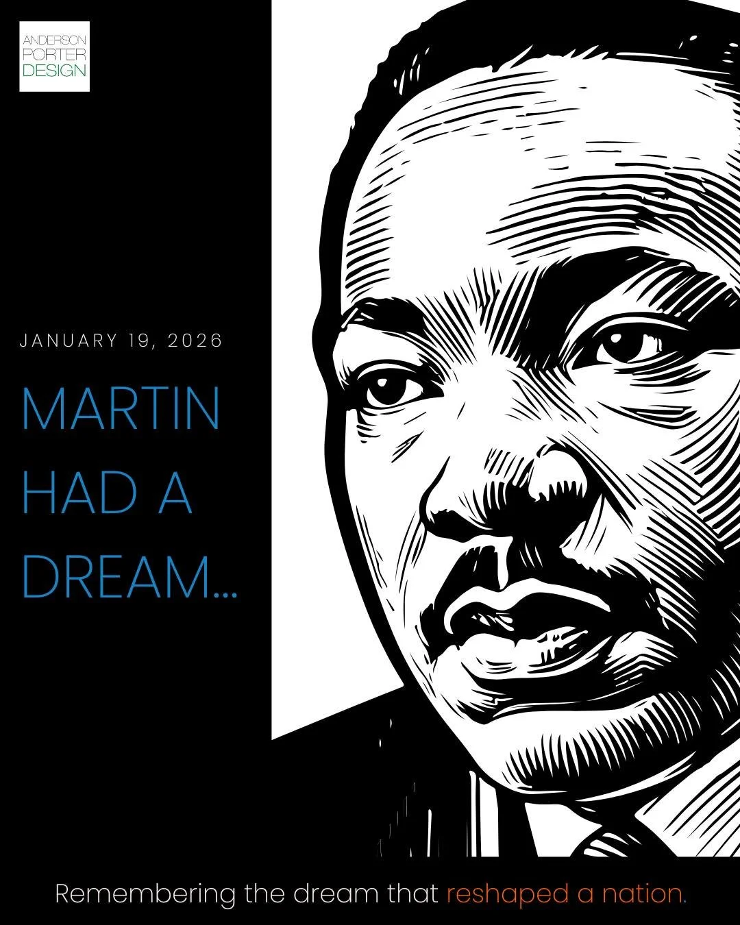 Today, we honor the legacy of Martin Luther King Jr. and his enduring call for justice, equality, and service. 🤍

His vision reminds us that thoughtful action and collective responsibility are essential to building stronger communities. ✨

We reflec