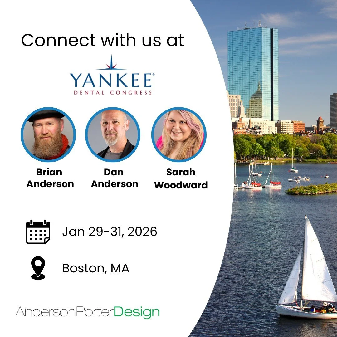 The Anderson Porter Design team will be at @yankeedental this week! 🦷⠀
⠀
Brian, Dan, and Sarah are looking forward to connecting with peers and staying close to what&rsquo;s shaping the future of dental practice design. 🏙️⠀
⠀
If you&rsquo;re attend