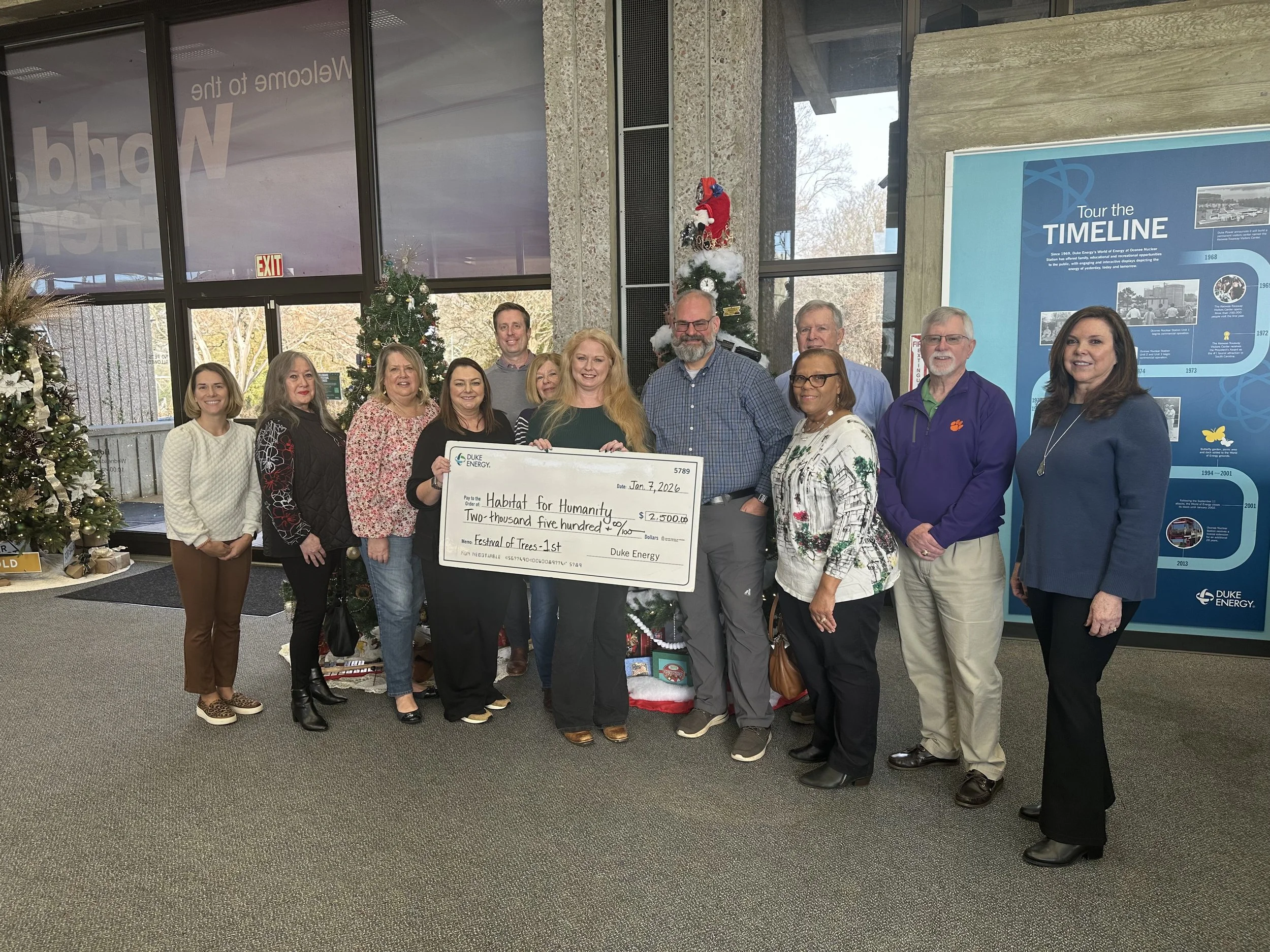 OCHFH Christmas Tree Wins First Place