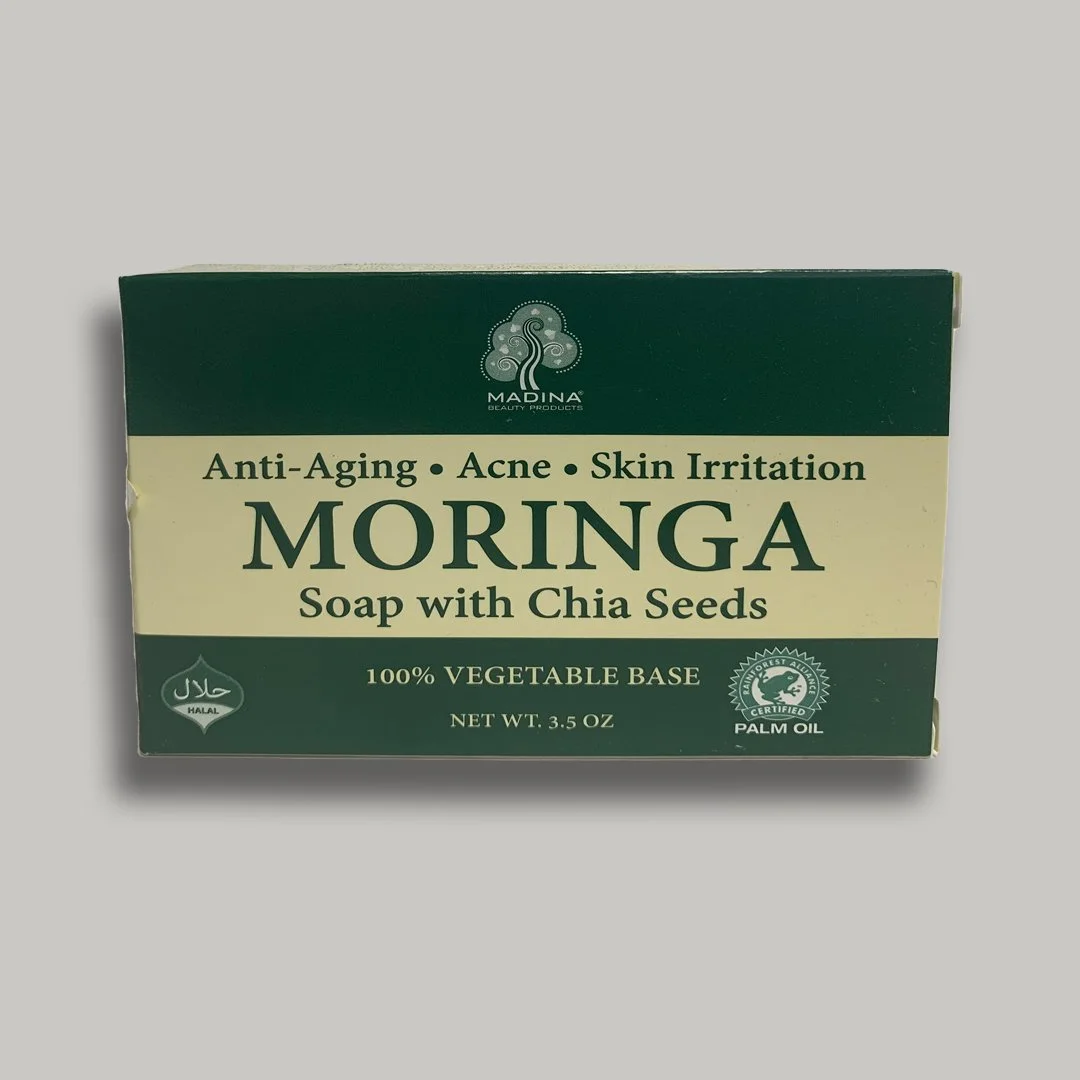Moringa Chia Seed Soap