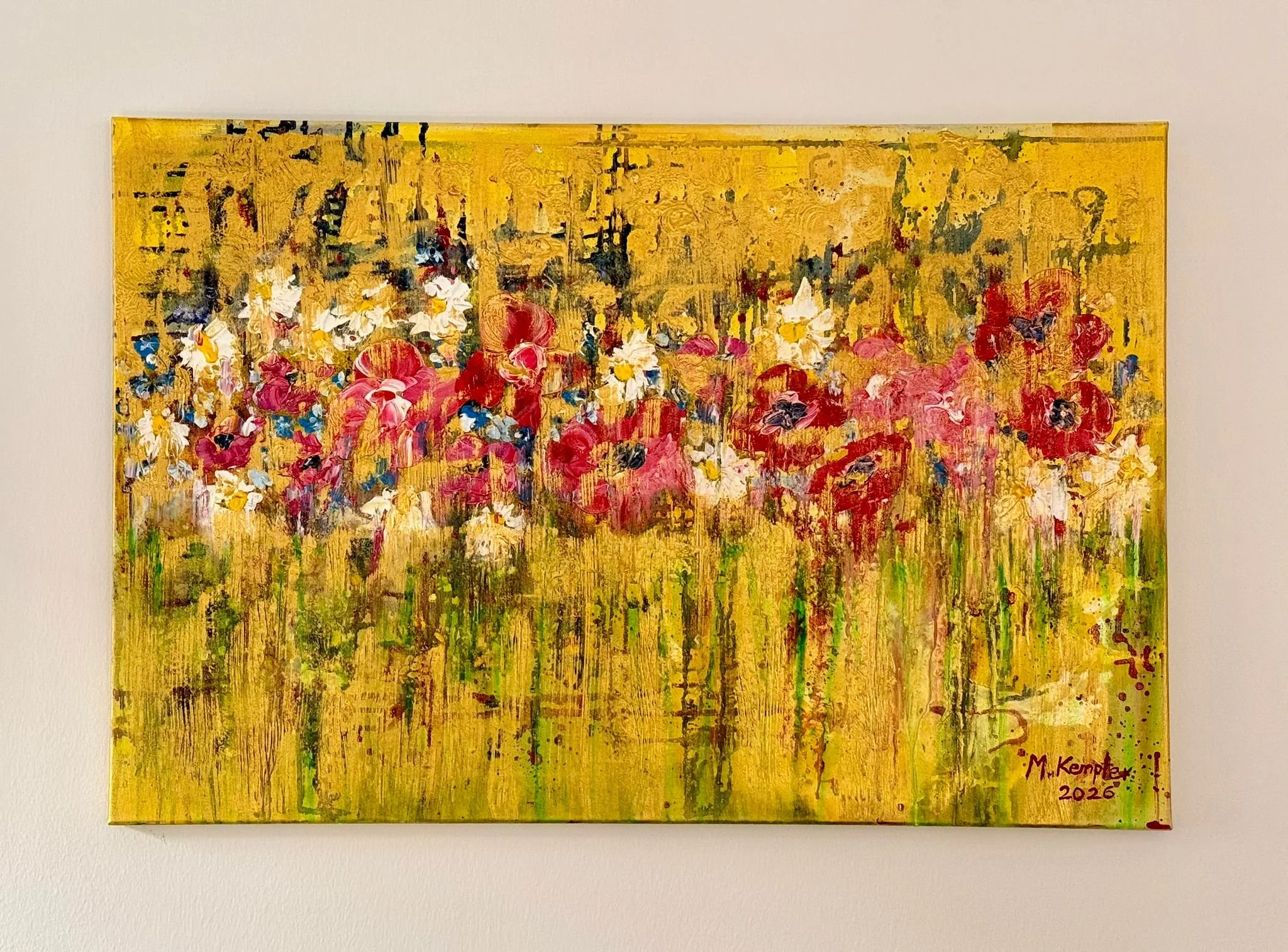 Der goldene Garten [50x100cm]