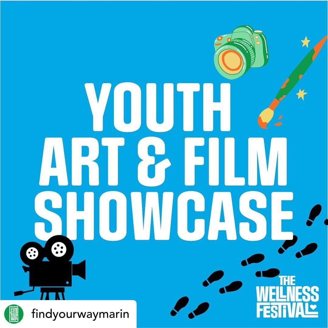 Posted @withregram &bull; @findyourwaymarin Hey Marin Youth! Join us for the Art and Film Showcase at The Wellness Festival on May 6th at Terra Linda High School from 9:30am to 2pm. ⁠
⁠
At this event you will find youth-created art related to mental 