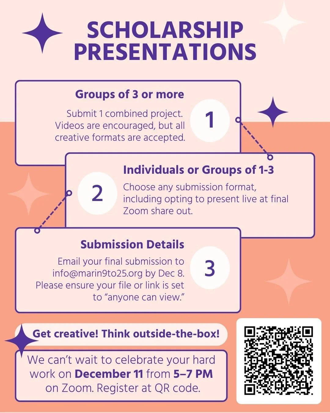 🎉 Shoutout to all the Find Your Way Scholarship scholars! 💪 We&rsquo;re gearing up to showcase our hard work this semester. Whether it&rsquo;s a fun video, a creative collage, or a live presentation, we can&rsquo;t wait to celebrate our unique tale