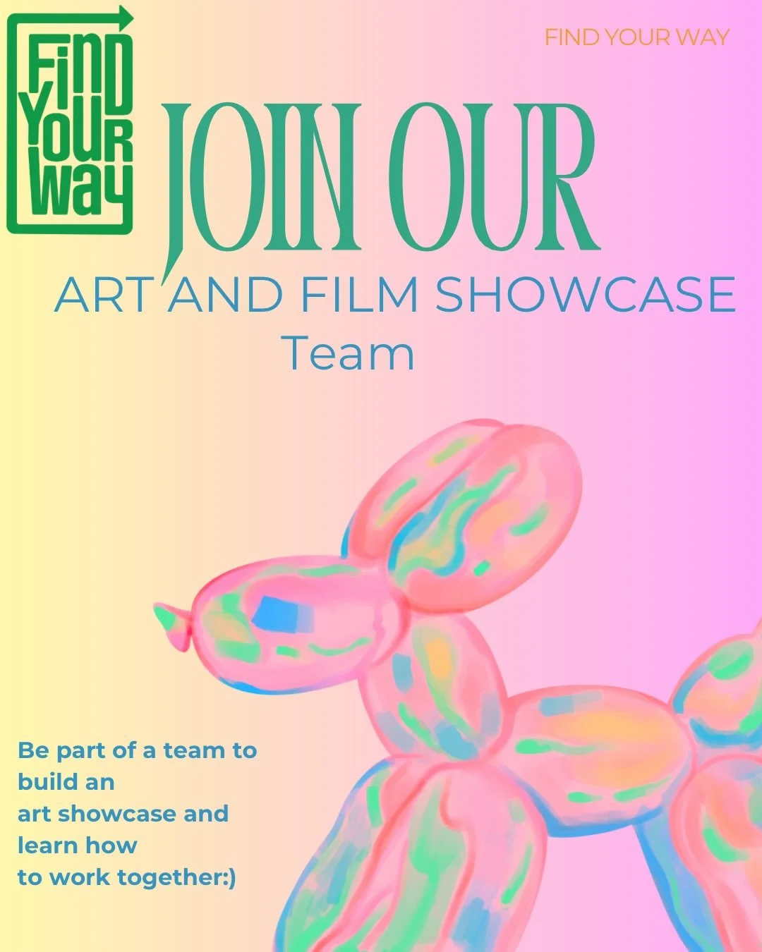 We&rsquo;re building something beautiful&mdash;and we want youth at the center. 💛
Join our Art &amp; Film Showcase Team to lead art workshops, collect community creations, and help shape what we share at the Annual Wellness Festival in May.
📍 Virtu