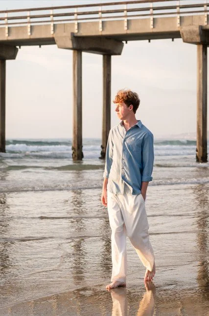 senior beach photographer