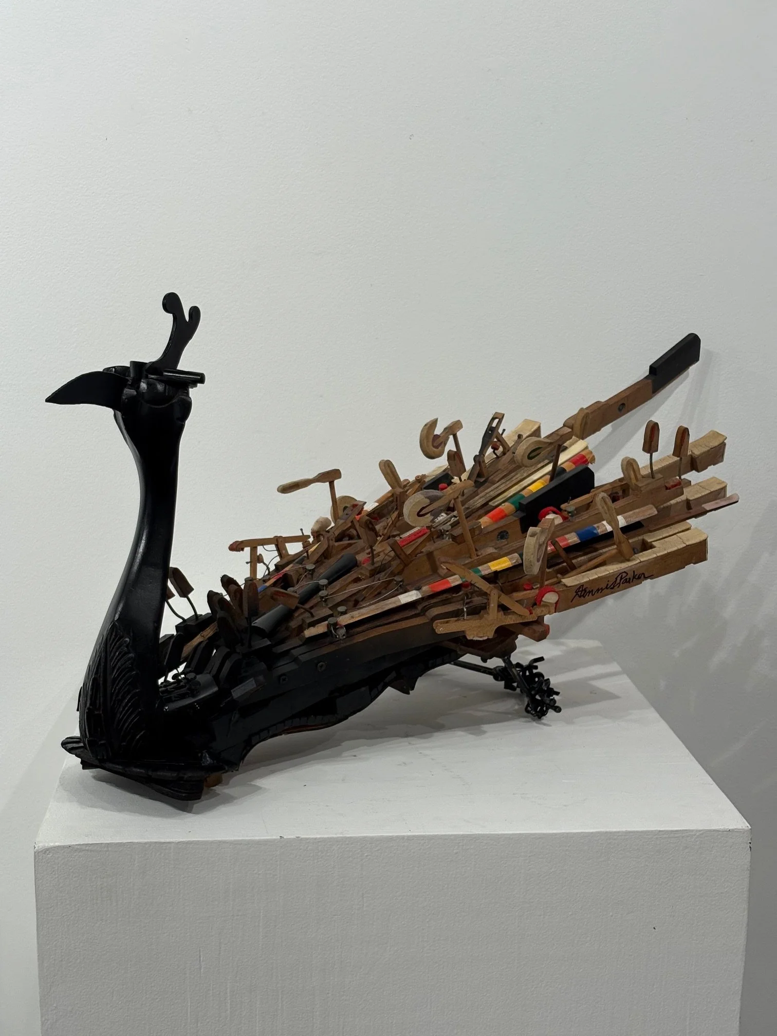 "Peacock's Pianist" by Dennis Parker