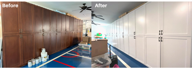 Garage cabinets