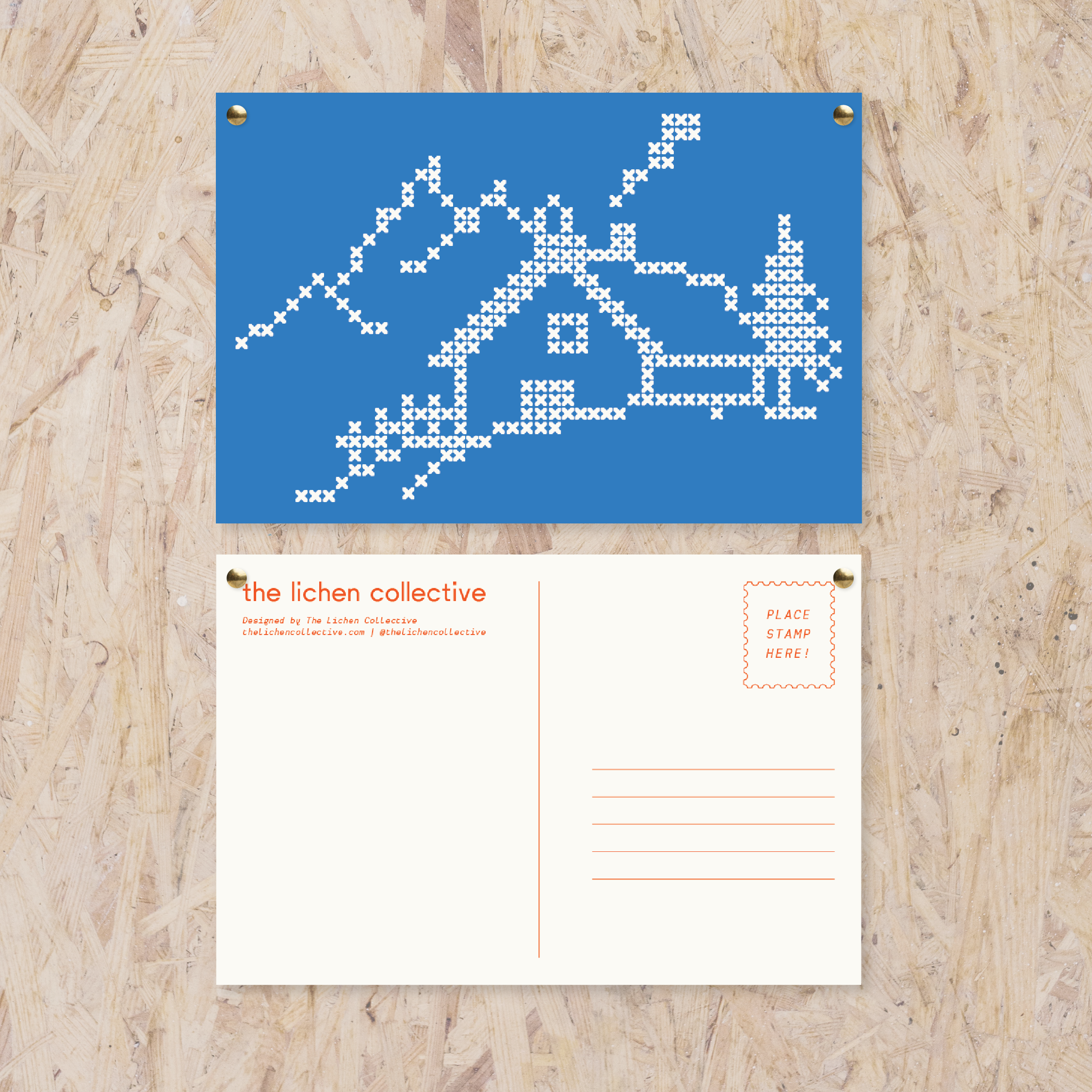 Mountain Home - Postcard