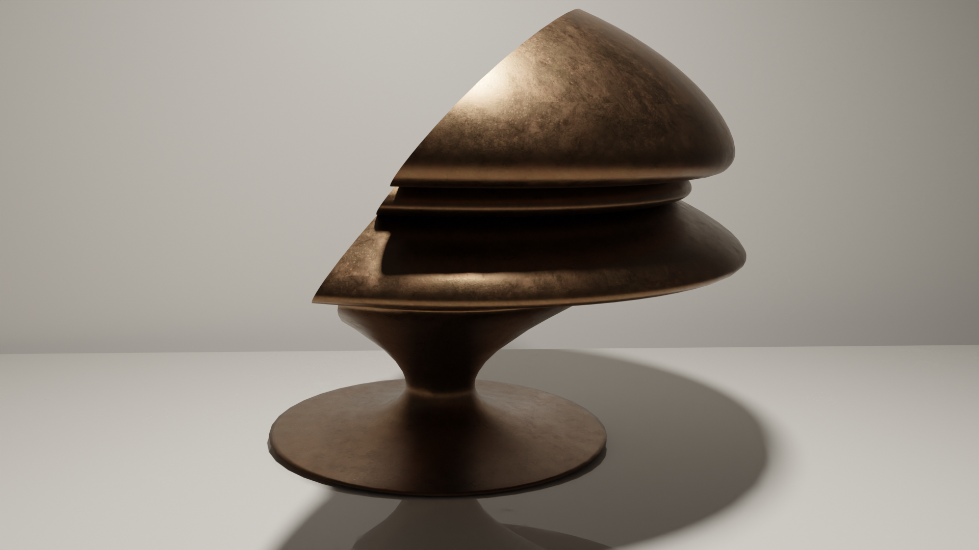 "Half-Brain", Bronze Casted