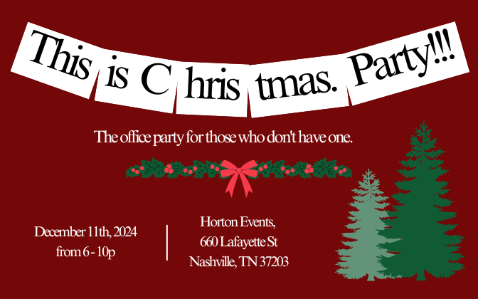 This is Christmas. Party 2024