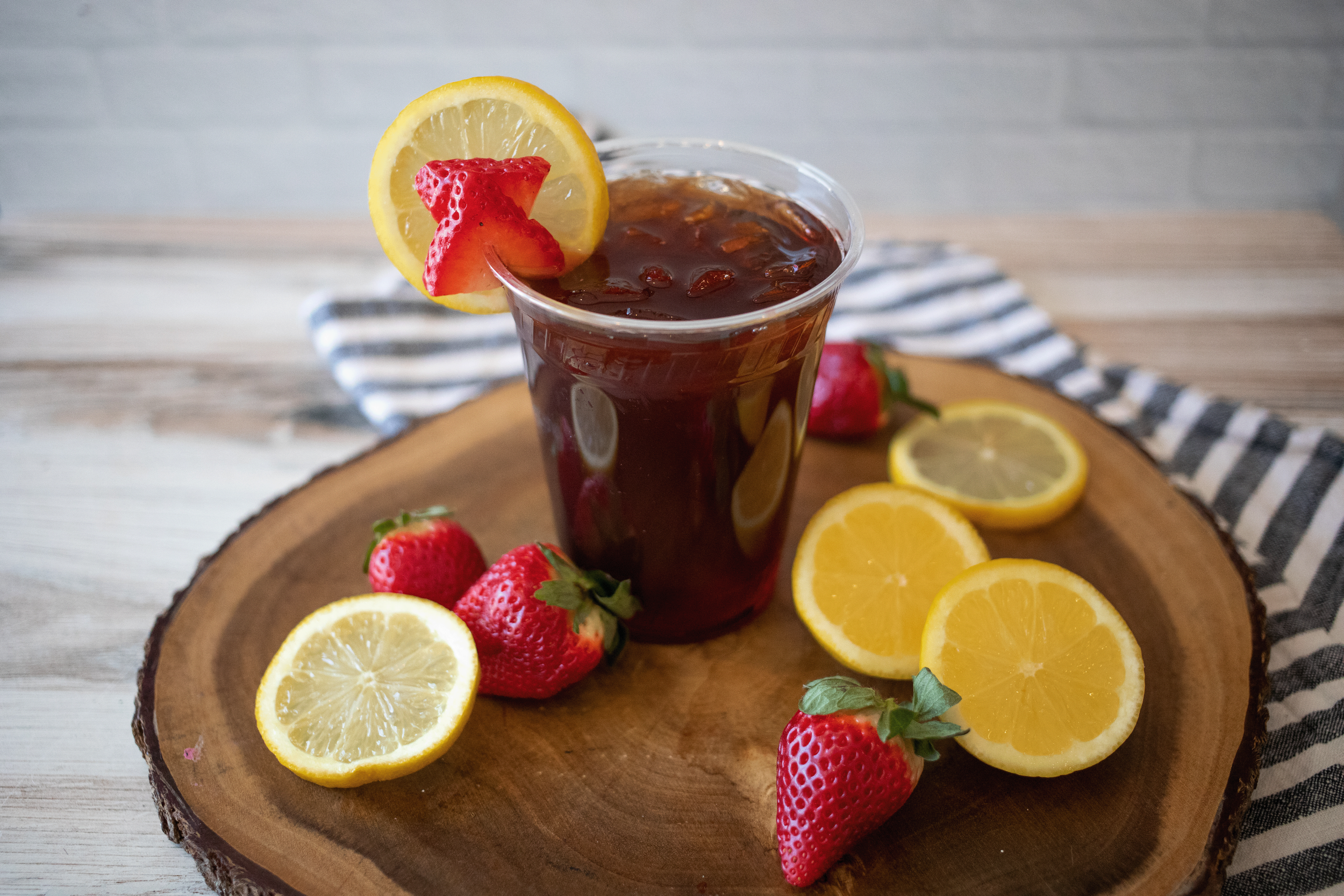 Rowan's Strawberry and Lemon Iced Tea