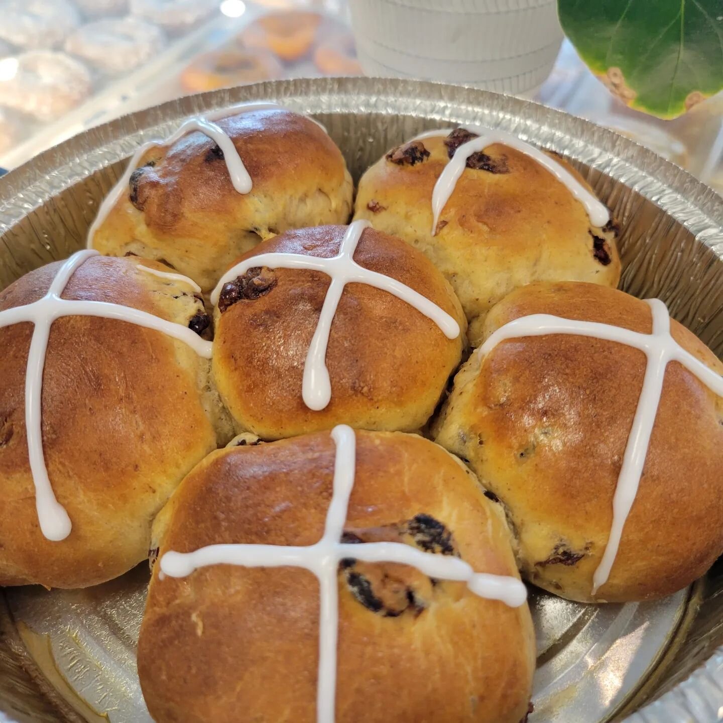 Stop by this week and pick up some Hot Cross Buns!