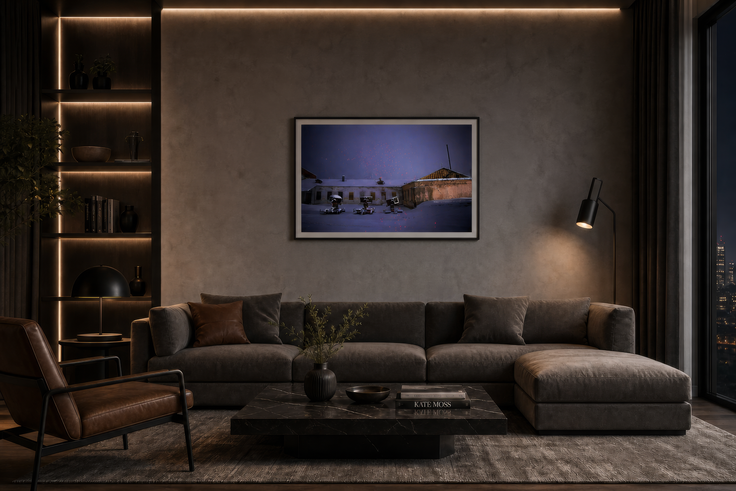 Red snow dark living room Anna Sergeeva Photo.png