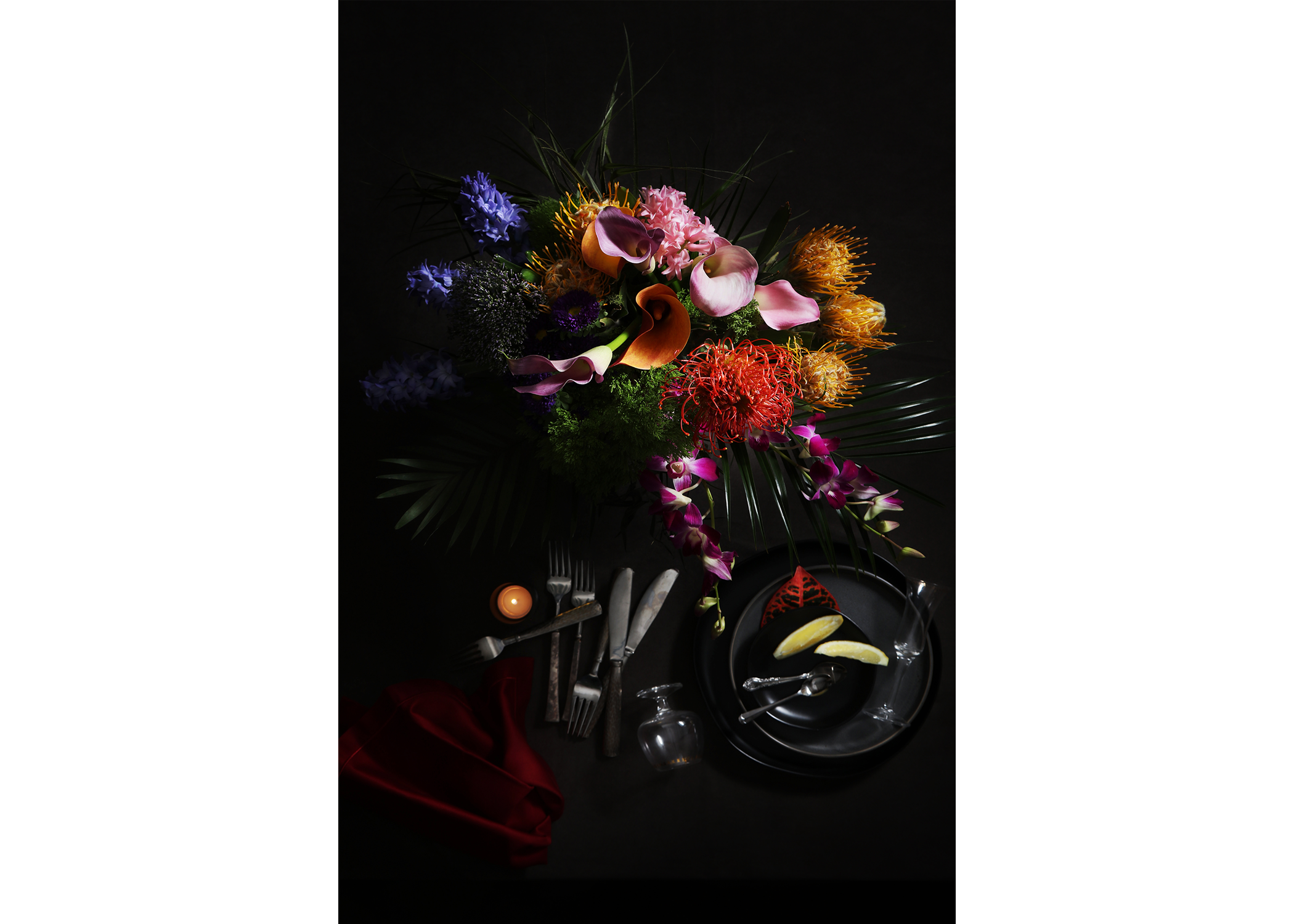 Tropical Garden. Limited edition of 5 Acrylic Prints, hand-signed and numbered