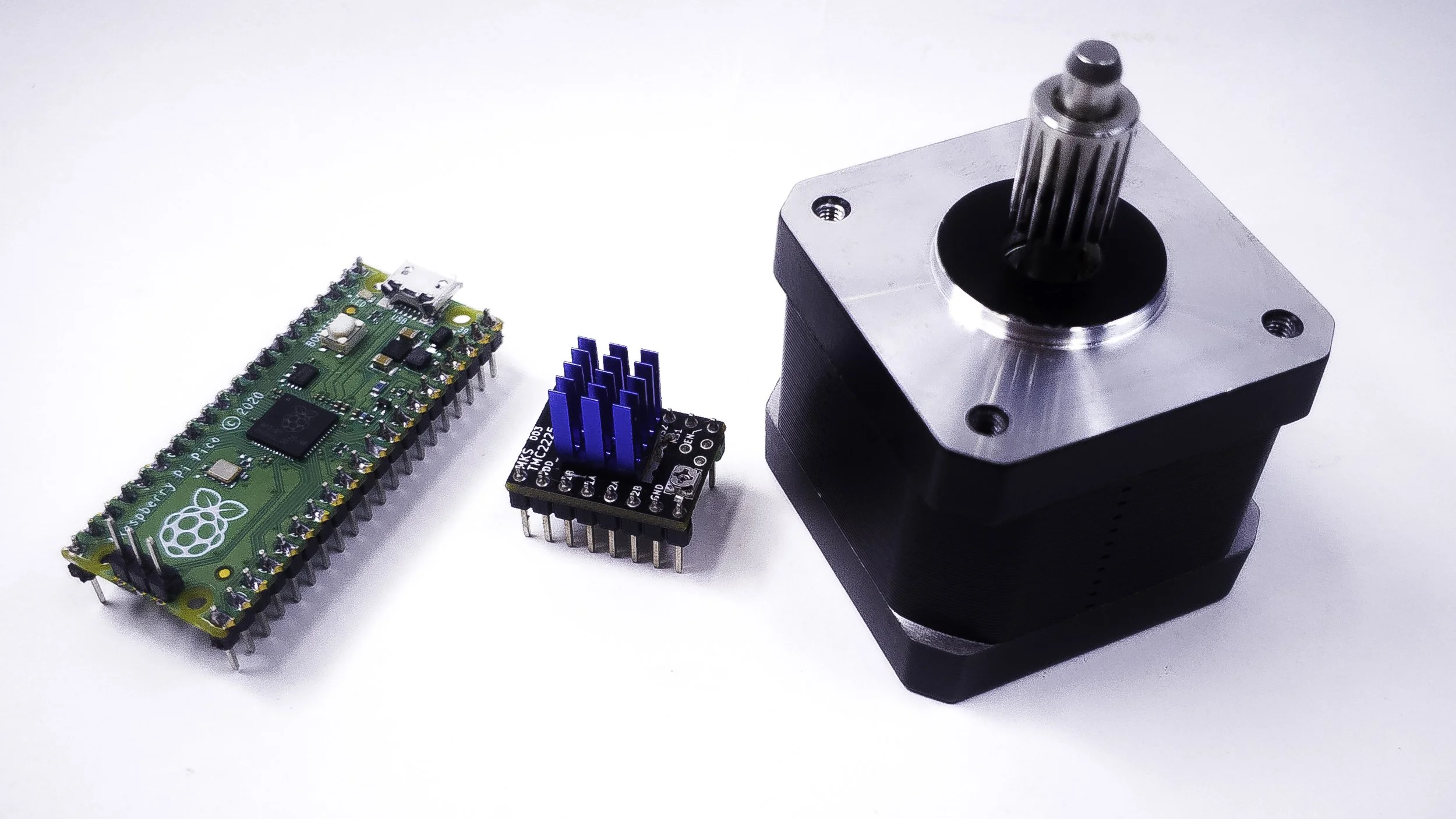 Raspberry Pi Pico - PIO Stepper Motor Control