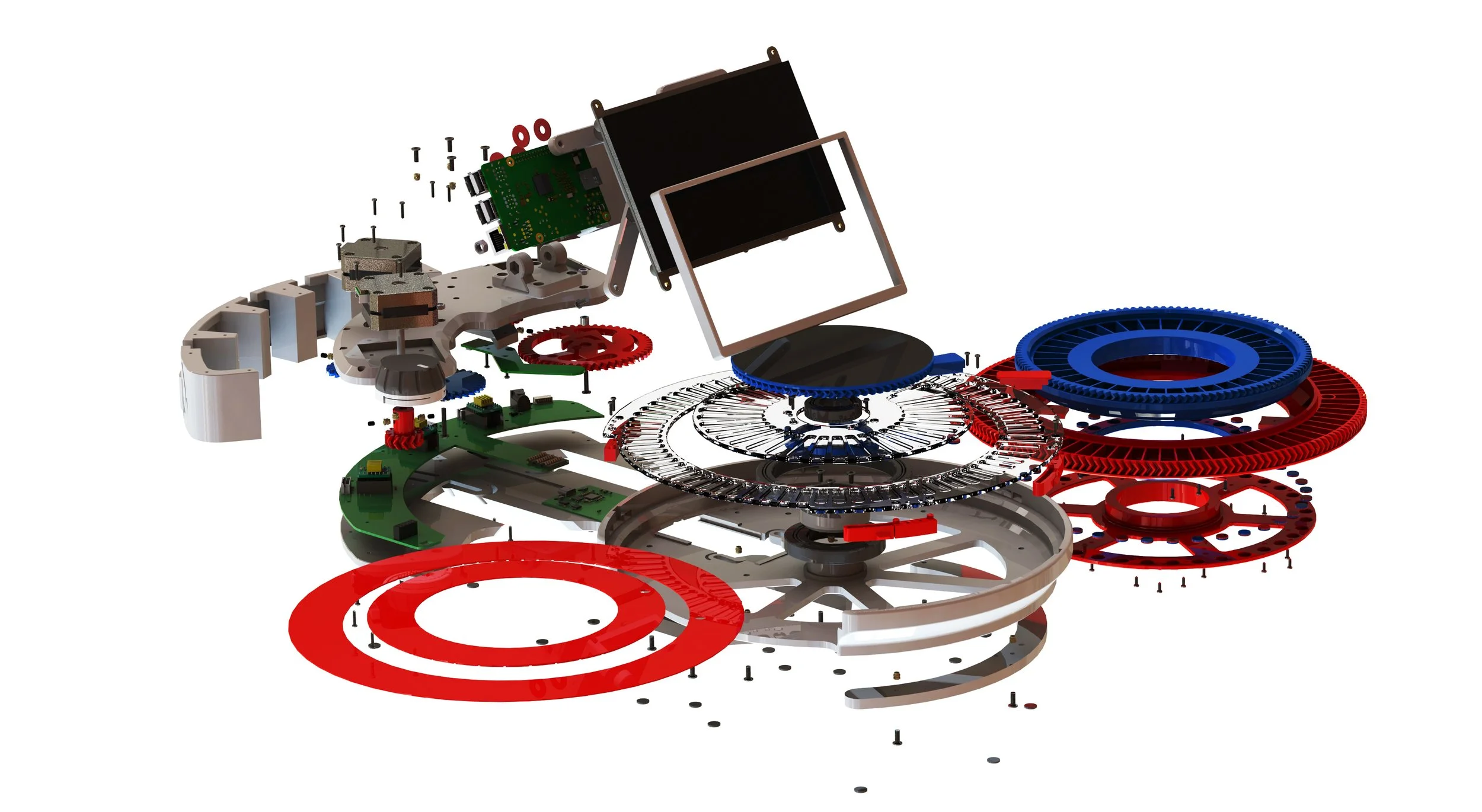 Make sure you have all the hardware and 3D-printed parts for your chosen wheel size.