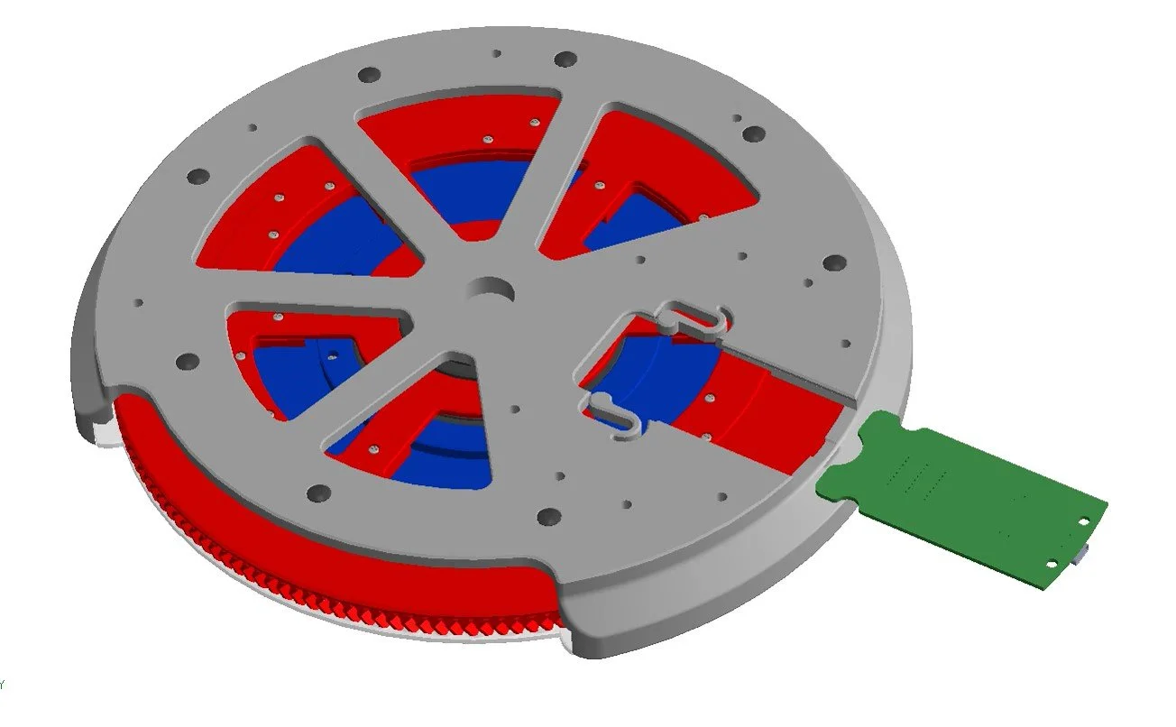   install pick ‘n’ place wheel  control board 