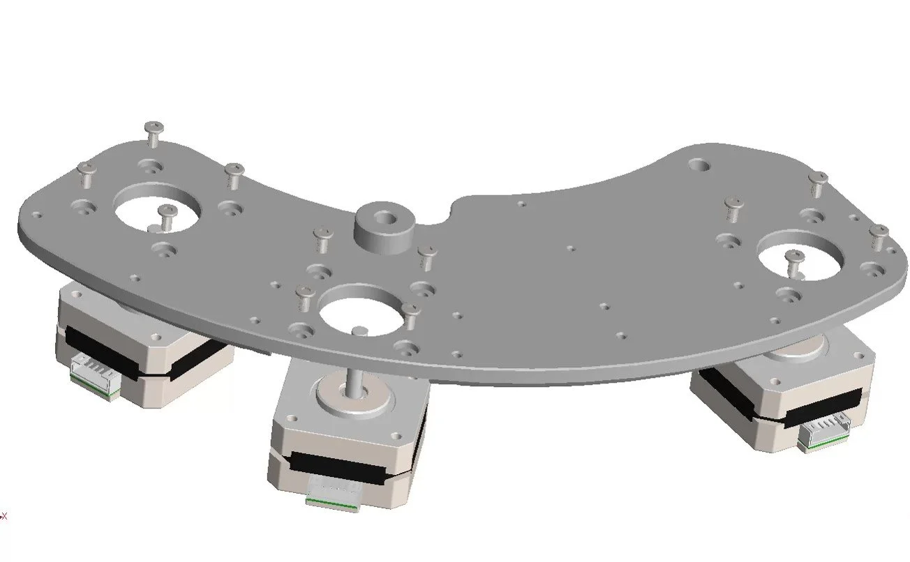  Install Stepper Motors 