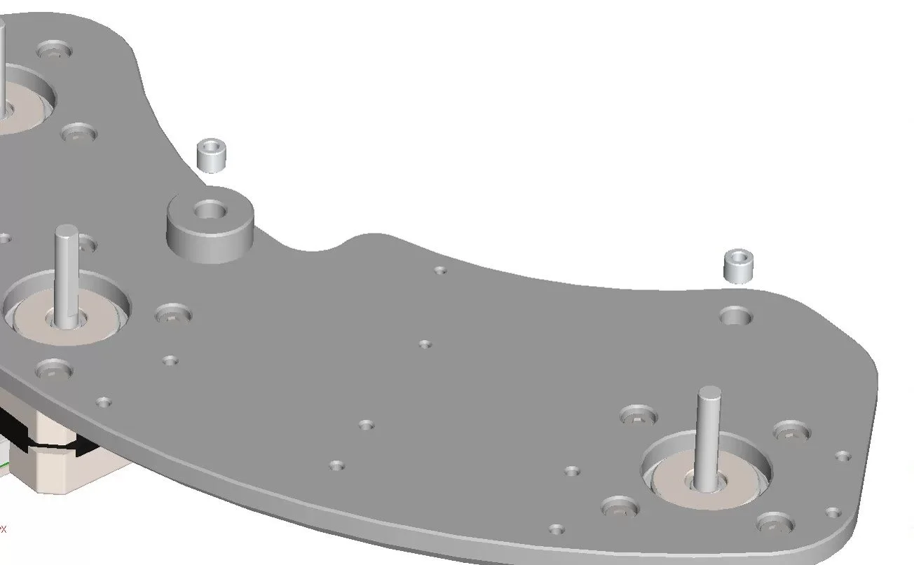  2x M3 Aluminum Bushing Gasket 