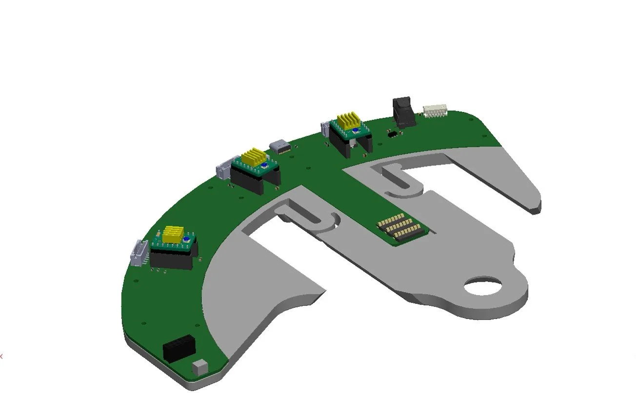  Connect the HOME BOARD to the MECH BOARD using  SH 1.0mm 5P connector   Connect the STEPPER MOTORS to the MECH BOARD using  PH 2.0mm 6P connector    