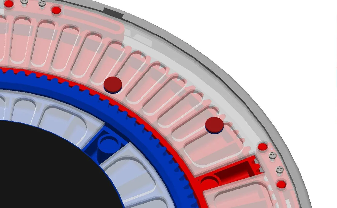 The  homing board  will only respond to one of the poles of a magnet, so simply install the homing magnets with a random side facing up, if you notice the wheels keep rotating when you try to home them, simply flip the magnet and then home the wheel