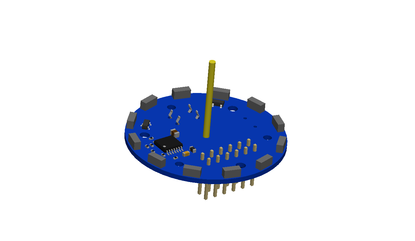  solder one side of the capacitive touch wire to the CONTROL BOARD 