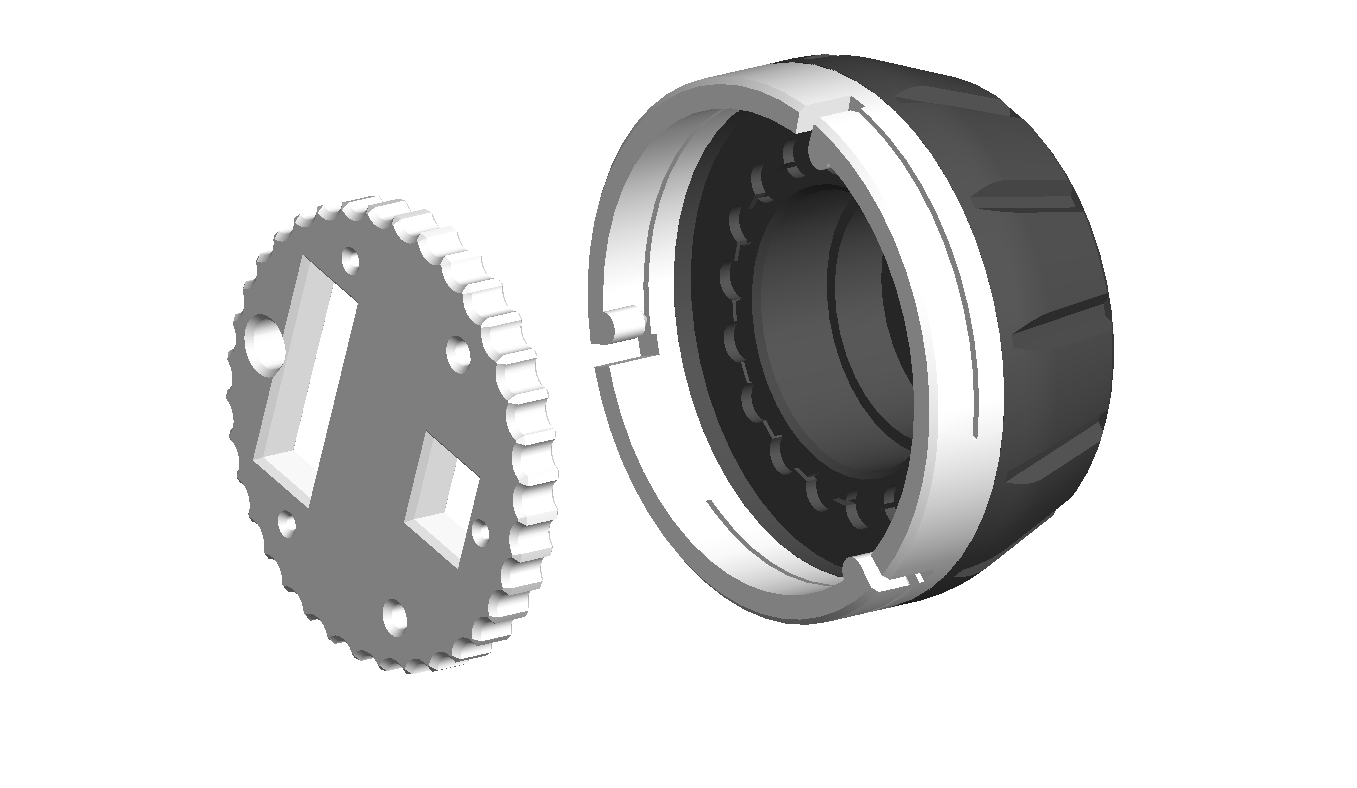  if you are planning to make the clicking “indexed“ encoder, use these parts in place of the default BOARD BOTTOM and KNOB 