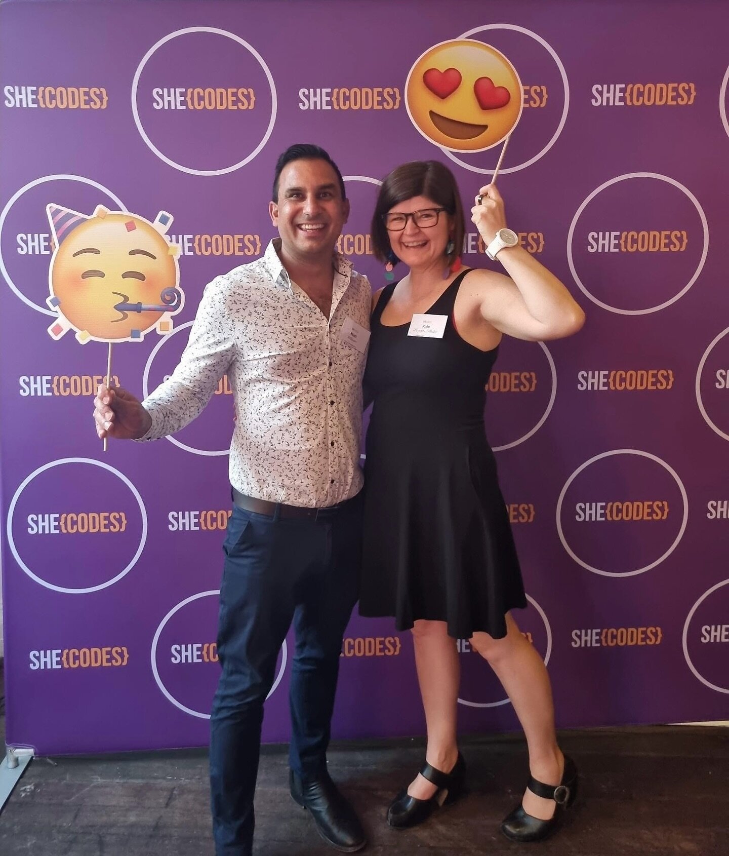 Who codes? She codes!

What an honour to be at the (re)launch of @shecodesaus with the ever inspiring @thekatekirwin who (kir)wins all the things!

And be there with my amazing partner in business and life @mattkwillson who is such an incredible ally