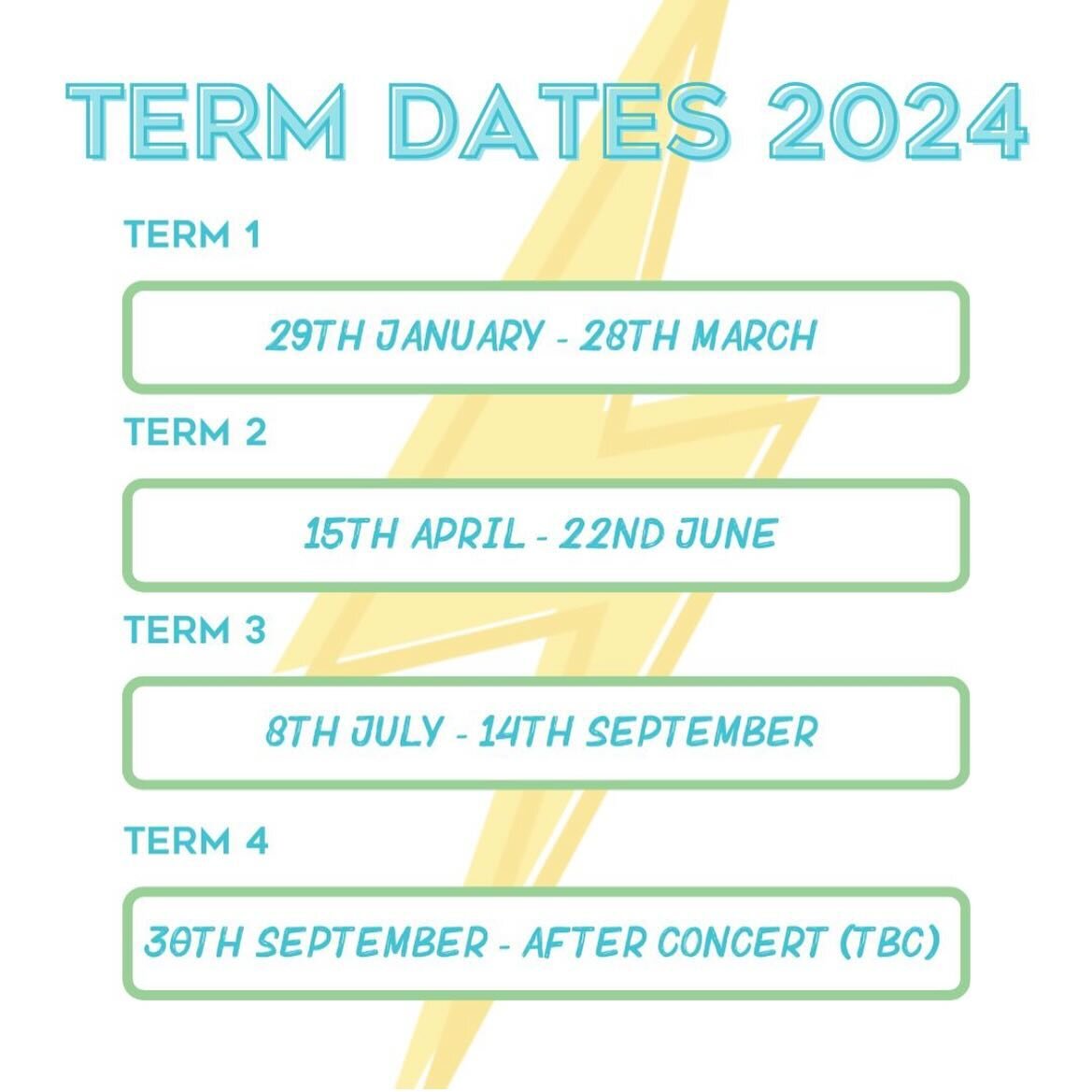 2024 Term Dates 🗓️

Write them down in your planners!