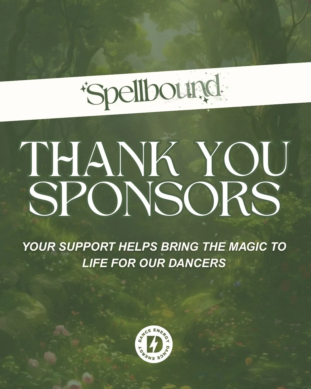 Thank you to our 2025 Spellbound Sponsors ✨- 3 days to go 🪄