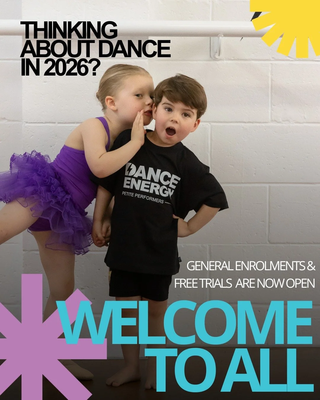 Enrolments are now OPEN!! 

2026 is just around the corner. No stress. Book your free trial or enrol now 🕺🪩

⚡️Link in Bio⚡️