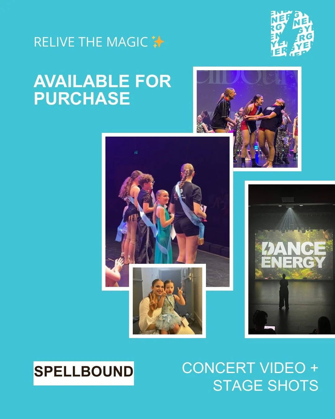 SPELLBOUND 2025 🧚✨ Concert videos AND stage photos are available for purchase !!

Relive the magic ✨ As the year comes to an end, Spellbound doesn't have to 🦄✨

Purchase videos and photos now. Link in bio 🪩
