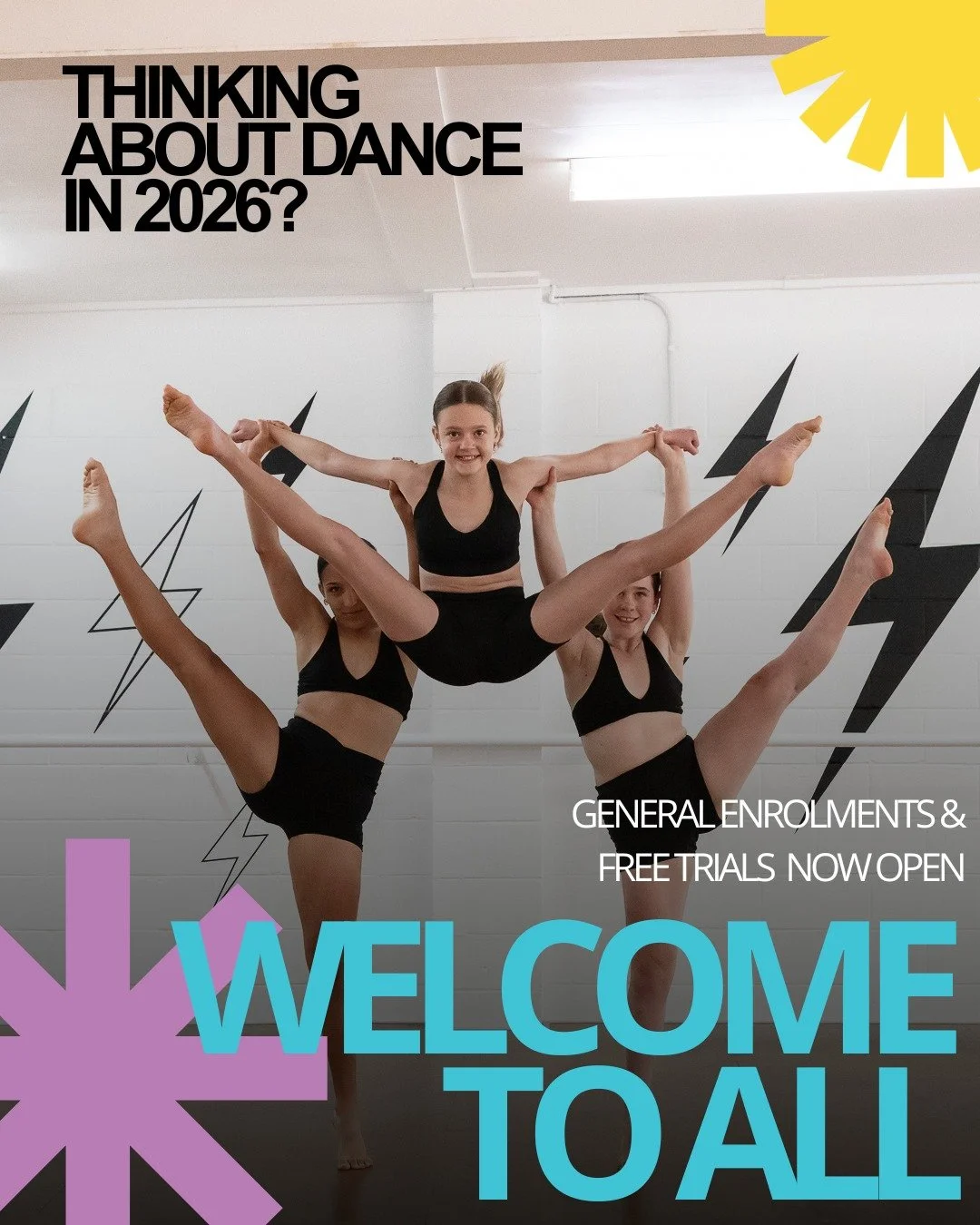 General Enrolments are live &amp; you are welcome to join the team ⚡

Whether your child is brand new to dance or looking for a fresh start, this is the perfect time to try Dance Energy.

✨ Fun first. Skill always
 ✨ Petite, Mini and Junior programs 