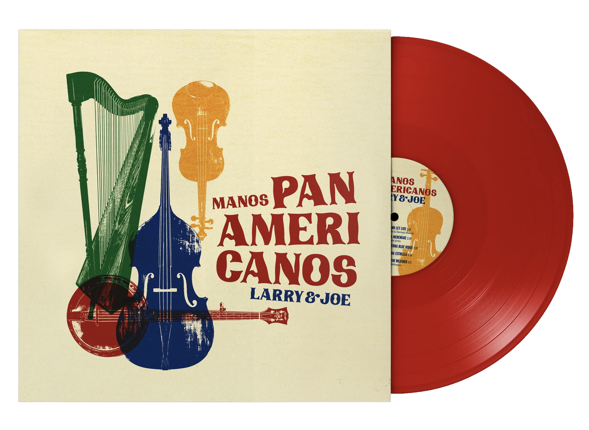 Manos Panamericanos Vinyl (Limited Edition Red)