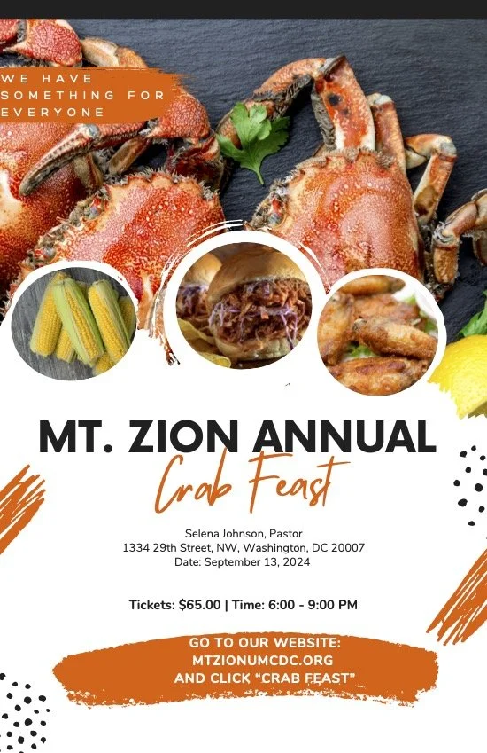 Crab Feast 2 — Mt. Zion United Methodist Church