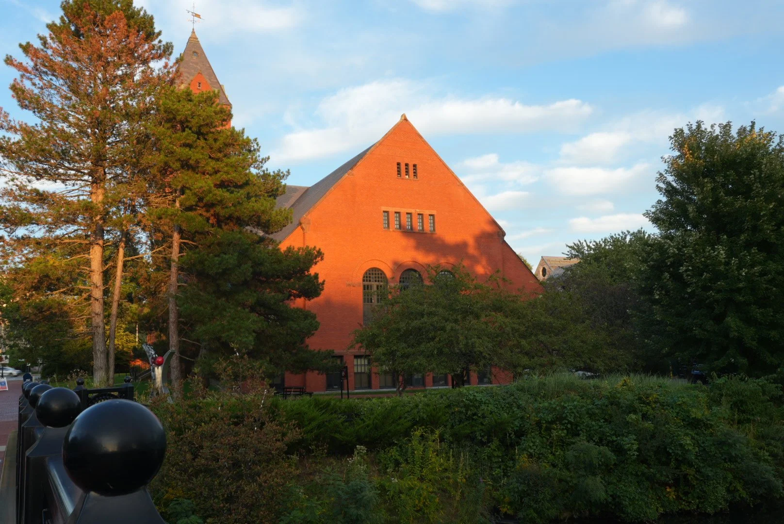 16. Brick and late sun