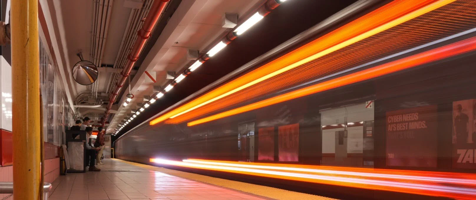 8. Train in motion