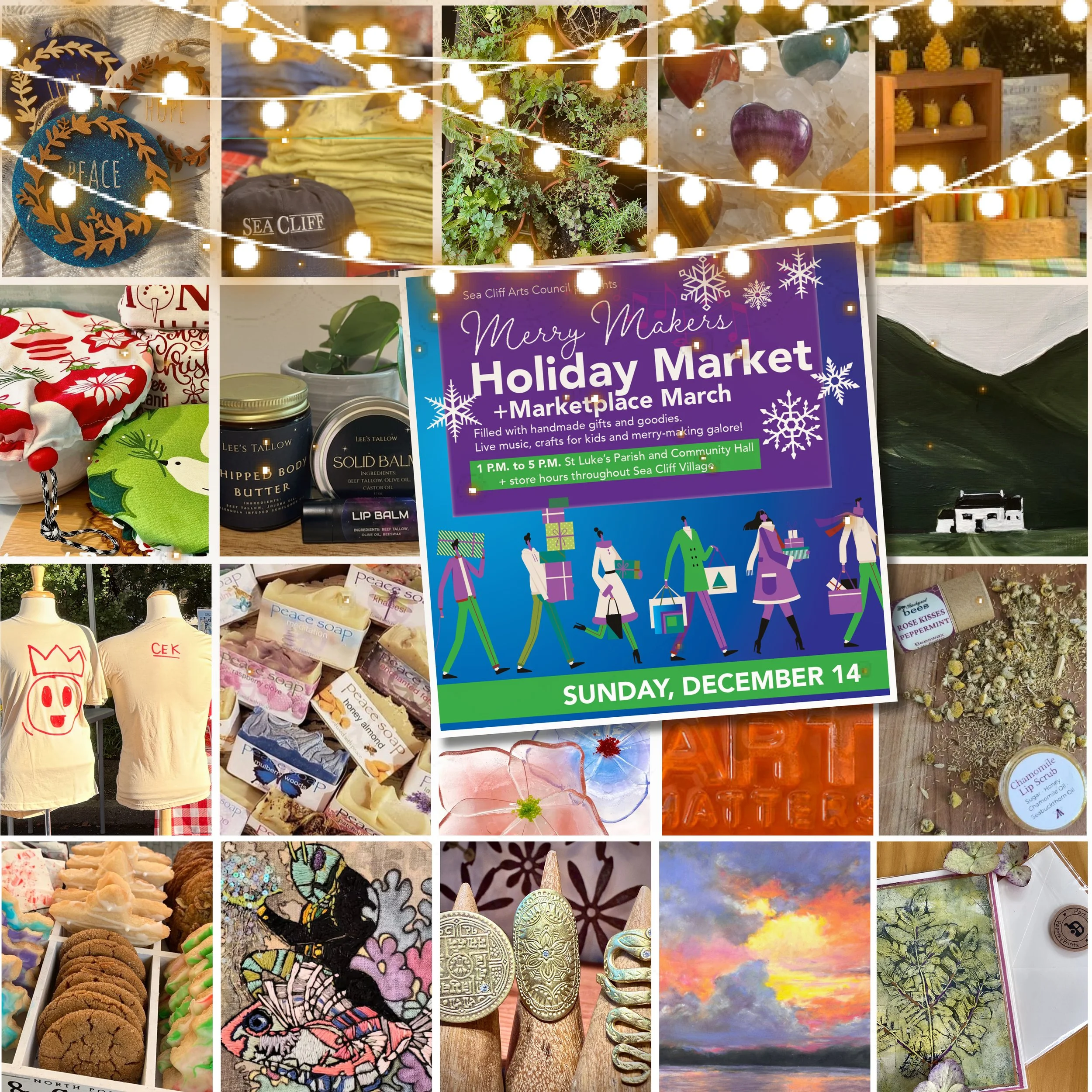 Merry Makers Holiday Market + Marketplace March