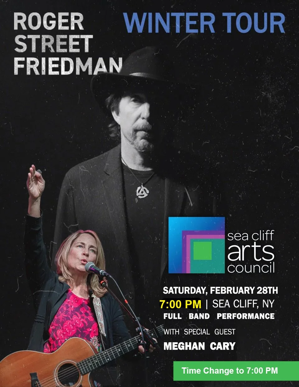 Roger Street Friedman with Special Guest Meghan Cary