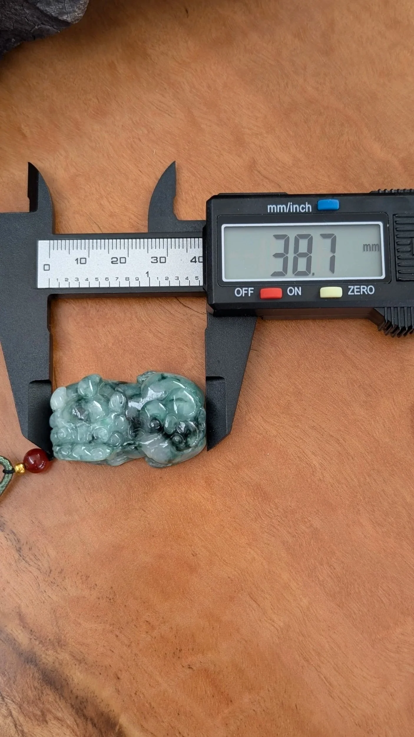 Genuine Grade A Burmese Jadeite Pixiu Pendant