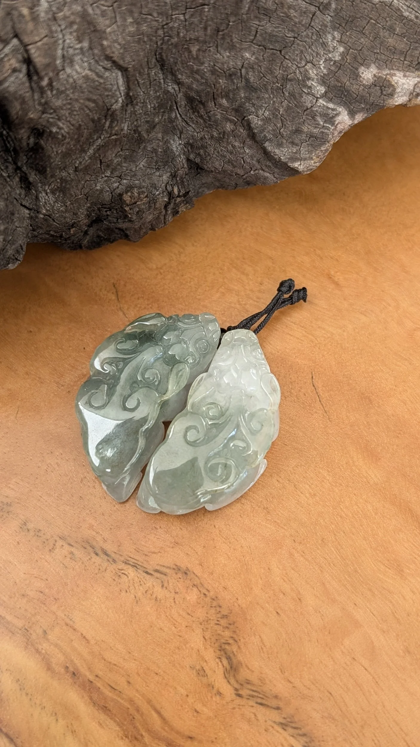 Genuine Grade A Burmese Jadeite Pixiu Pendant