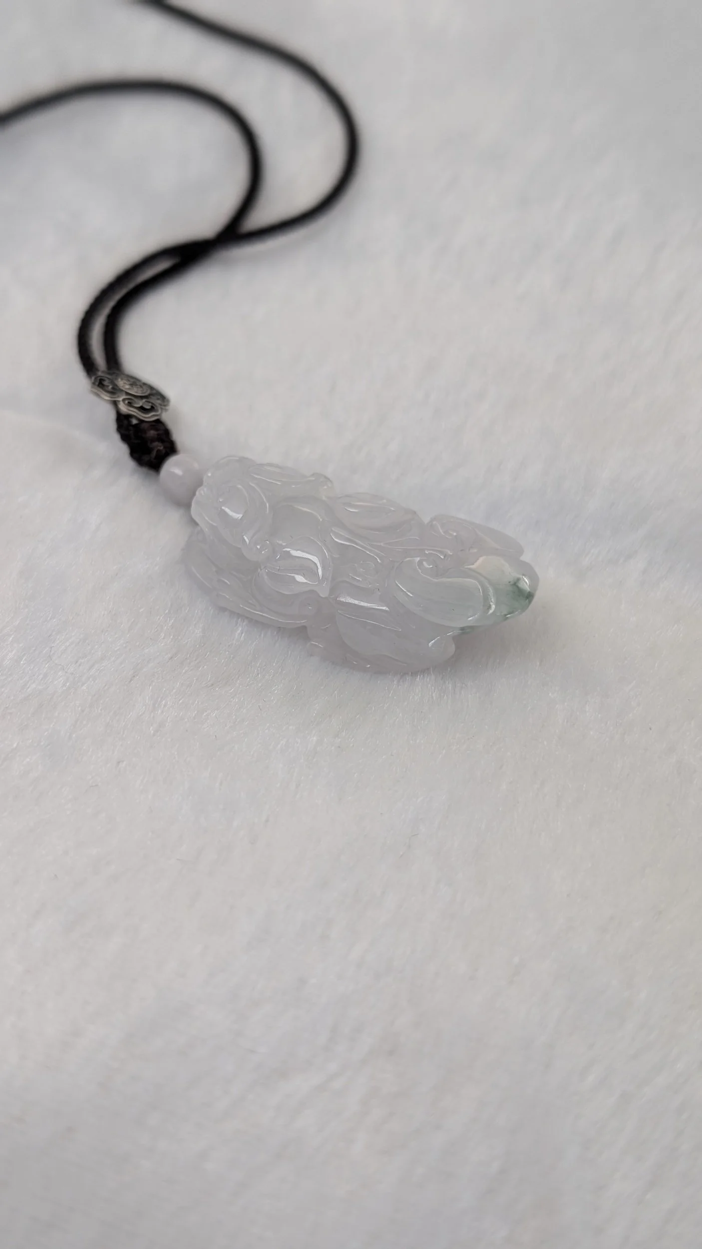 Genuine Grade A Burmese Jadeite Pixiu Pendant