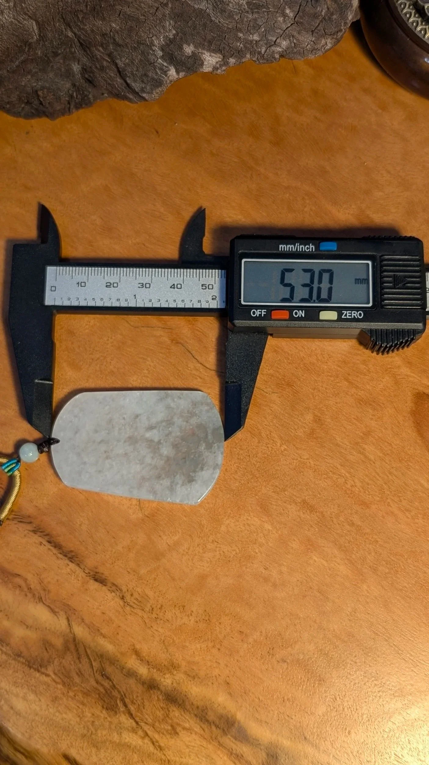 Genuine Grade A Burmese Jadeite Plain Plaque Pendant