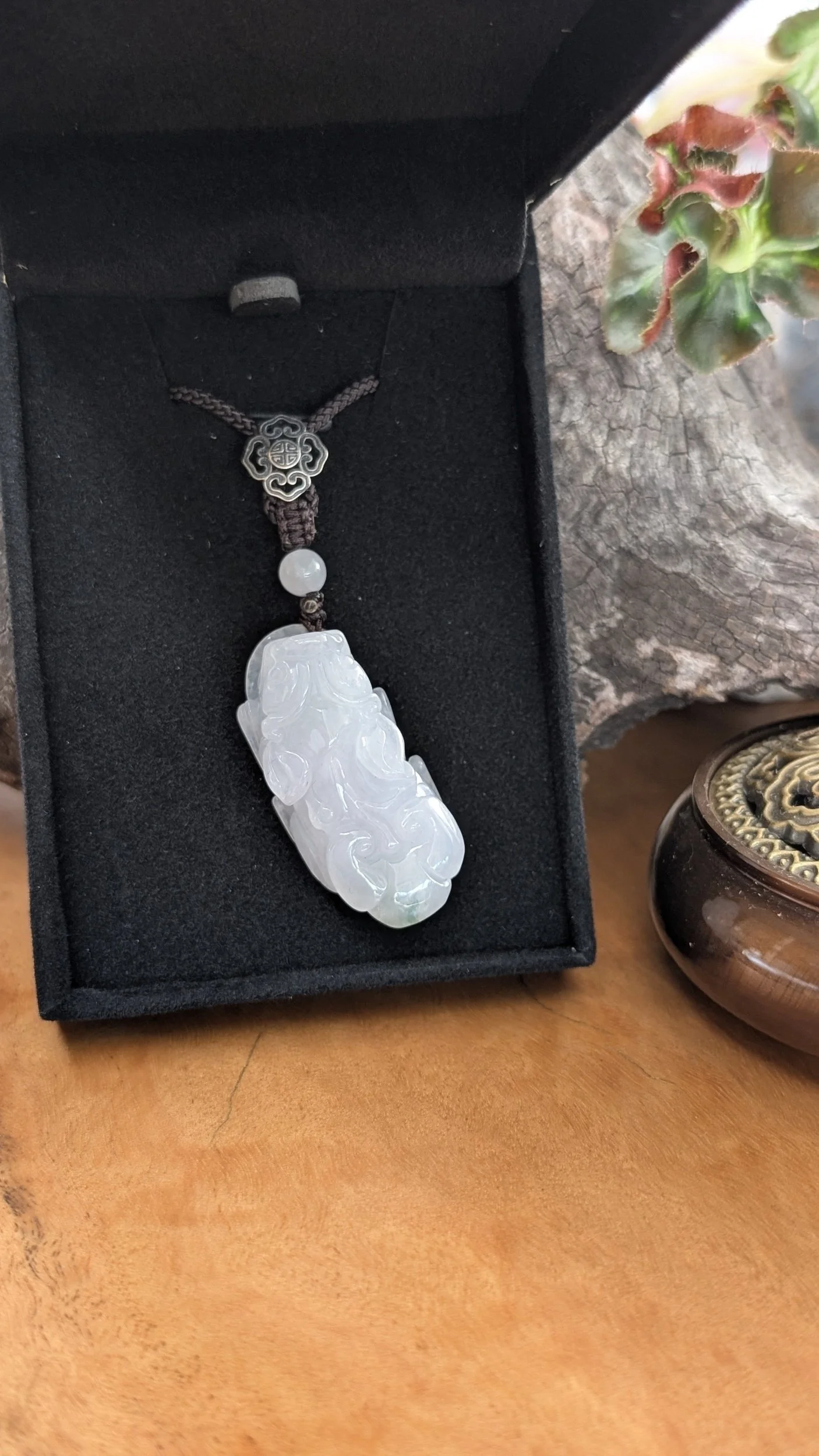 Genuine Grade A Burmese Jadeite Pixiu Pendant