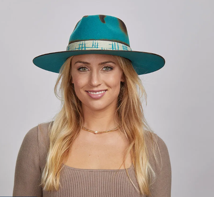 Teal Grid